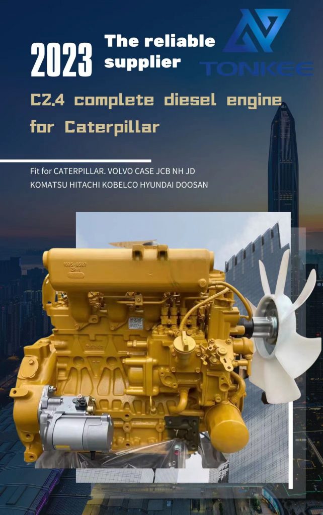 OEM C2.4 diesel engine, complate assy excavator engine, for CATERPILLAR