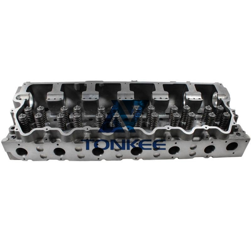 2454324 CATERPILLAR C15 STAGE 2 LOADED CYLINDER HEAD WITH INCONEL EXHAUST VALVES NEW (2635055) | Partsdic®